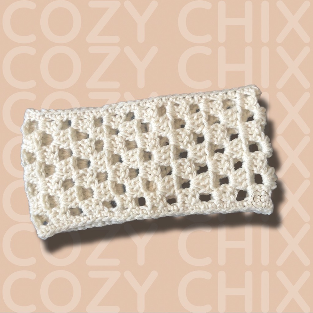 “Cozy Wrap” Handmade Crochet Headband